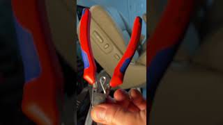 Knipex hog ring pliers [upl. by Adrea]