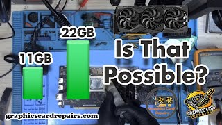 Upgrading Asus RTX 2080 Ti memory from 11GB to 22GB [upl. by Estren]