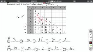 Les coefficients binomiaux Terminale technologique Probabilités et statistiques [upl. by Assiluy]