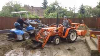 KUBOTA B 1600 z TURem Ładowacz czołowy wwwtraktorkijaponskiewawpl [upl. by Neraj905]