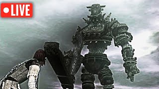 🔴 LIVE  SHADOW OF THE COLOSSUS REMASTER NO HARD  BORA CONTINUAR [upl. by Angel]