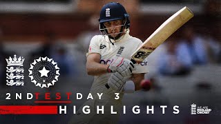 Root With Another Century  England v India  Day 3 Highlights  2nd LV Insurance Test 2021 [upl. by Turpin192]