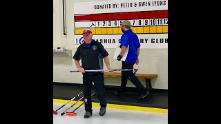 STICK CURLING WITH WARREN 3 14 21 HD 720p [upl. by Auqcinahs]