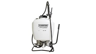 Chapin 60114 Made in USA 4 Gallon Backpack Sprayer with 3 Stage Filtration System Pump Pressured Spr [upl. by Burris627]