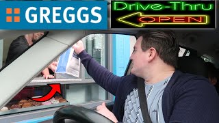 GREGGS HAS A DRIVE THRU [upl. by Sharline]