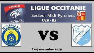 U18R2Montauban FC contre Tlse Rangueil FC [upl. by Sara]