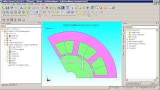 Demagnetization Analysis of a Motor Magnet JMAGDesigner [upl. by Ahsai]