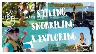 Mauritius Vlog 3  Sailing Exploring amp Dad Flies Away [upl. by Maupin724]