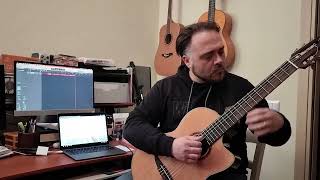 Scarletts Movie Massimo Varini  Classical Guitar Cover by Fabio de Simone scarlettsmovie [upl. by Lisbeth634]