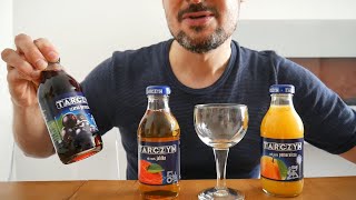 ASMR PO POLSKU – Tarczyn Soki – 3 Flavors of Polish Juices [upl. by Mikol332]