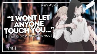 ASMR quoti wont let anyone touch youquot mafia boss protects you f4f sapphic mafia romance p1 [upl. by Voccola671]