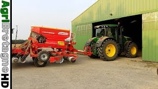 John deere 7250R amp Pottinger 4m aux Semis de Colza [upl. by Nylahs467]