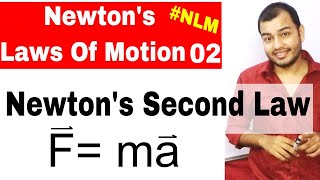 Class 11 Chap 5  Laws Of Motion 02  Newtons Second Law Of Motion  NLM IIT JEE NEET NCERT [upl. by Neeham]