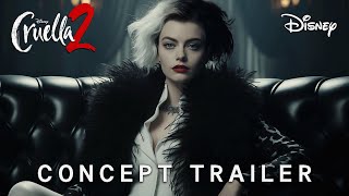 Cruella 2 2025  CONCEPT TRAILER  Disney amp Emma Stone 4K [upl. by Willumsen]