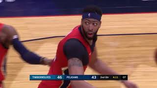 Pelicans Anthony Davis Ejected from Game vs Timberwolves [upl. by Razid275]