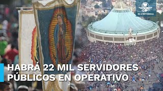 Estiman que 11 millones de peregrinos visiten la Basílica de Guadalupe este 2023 [upl. by Midas606]