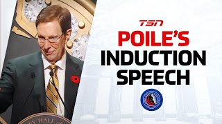 Hockey Hall of Fame Induction Speech David Poile [upl. by Mehalick]