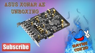 Placa de sunet Asus XONAR AE  Unboxing RO  Rayne CoZZo [upl. by Teemus709]