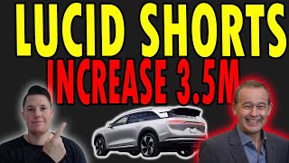 Lucid Shorts Increasing 35M  Brokers Paying People to Short⚠️ Lucid Sales BEAT Tesla in Germany [upl. by Ayojal13]