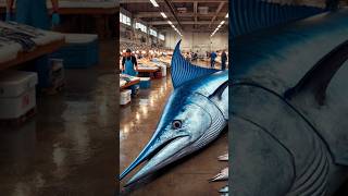 JawDropping Sailfish Ever seen a fish this big sailfish fishmarket [upl. by Eduam]