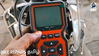 Suzuki Access 125 crang shoft position sensor fault solved [upl. by Yrocaj115]