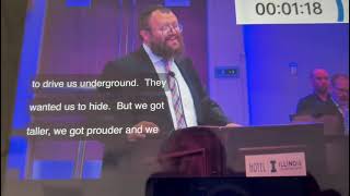 Rabbi Dovid Tiechtel remarks at the University of Illinois Board of Trustees meeting 91924 [upl. by Alyhs222]