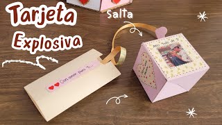 Tarjeta Saltarina Sorpresa 🎉 💗 [upl. by Leile]