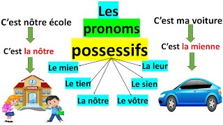 Les pronoms possessifs [upl. by Nrubyar]