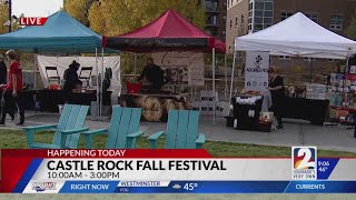 Venders set up ahead of Castle Rock Fall Festival [upl. by Macrae878]