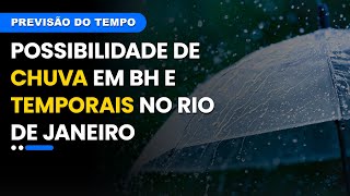 Previsão 04102024  Possibilidade de chuva em BH Temporais no Rio de Janeiro [upl. by Llebana]