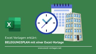 📅 Belegungskalender in Excel – Kostenlose Vorlagen einfach erklärt [upl. by Jadwiga]