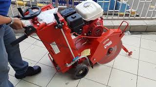 mesin potong aspal 16 inch tiger  engine Honda GX270 HUBUNGI WA 085938552576 [upl. by Raffaj]