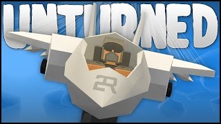 FIGHTER JET BATTLE amp STUNTS Unturned [upl. by Tiram992]