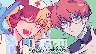 イガク Igaku  FAKE COLLAB WITH y3llowx  y3llowitis  Credits in desc  Yuzi x Y3LLOW  Gacha [upl. by Namron]