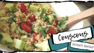 Easy Israeli Couscous Salad [upl. by Etka566]