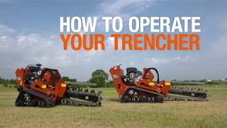 Trenching With the Ditch Witch® C16X and C24X [upl. by Yhtuv780]