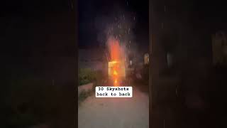 Best sky shots firecracker diwali video  30 sky shots back to back  skyshots skyshottesting [upl. by Magnusson742]