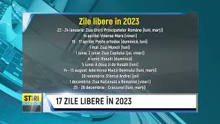 17 ZILE LIBERE ÎN 2023 [upl. by Nodroj]