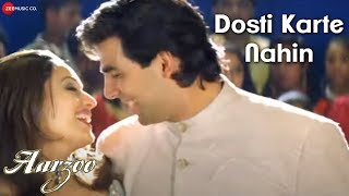 Dosti Karte Nahin  Aarzoo  Akshay Kumar Madhuri Dixit Saif Ali Khan  Kumar Sanu Udit N Alka Y [upl. by Ahseia]