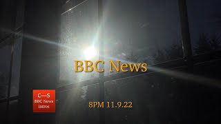 BBC News intro 9pm 11922 [upl. by Gregson]