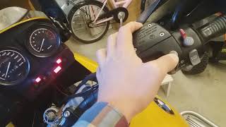 BMW R1150GS ABS fault  How to reset the ABS error [upl. by Montague714]