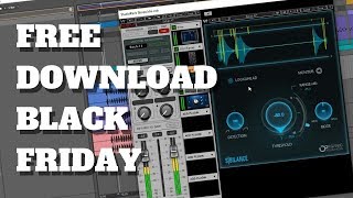 Free Download Black Friday  Waves Audio Sibilance Plugin [upl. by Ruford]