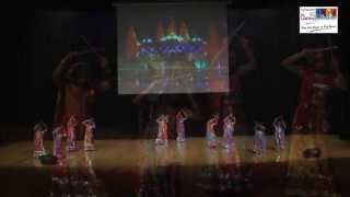 Dandiya dance performance o by children group on Kisna song  Sampadas Dance Studio [upl. by Mears509]