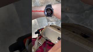 Garmin Tactix 7  Altitude Acclimation  Sequoia National Forest [upl. by Yanttirb]