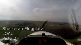 Landung und Start Stockerau Flugplatz  LOAU  Dynamic WT9 [upl. by Hardunn151]