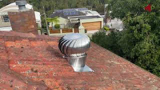 Sydney Roofers  How to install a whirlybird roof vent [upl. by Raynold427]