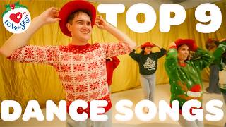 TOP 9 Christmas Songs with Dance Choreography 🕺💃 BEST Christmas Dancing Music 🌟 Merry Christmas 2024 [upl. by Herod]