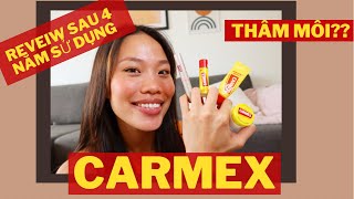 REVIEW SON DƯỠNG CARMEX  SON DƯỠNG TỐT NHẤT MÌNH CÓ [upl. by Alomeda575]