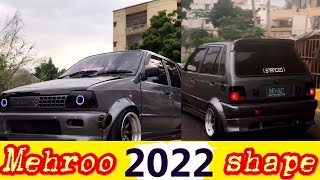 Car modification Mehran 2022 shape by  Ahmed khan [upl. by Ammon227]