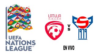 Letonia 10 Islas Feroe en vivo Liga De Las Naciones De La UEFA [upl. by Ignatia]